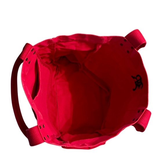 Rugby Ralph Lauren Rugby Large Canvas Bag Tote Beach Embroidered 90s Y2K Rare - Picture 7 of 12